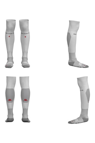 Calcetines de fútbol Red Star FC - Blanco