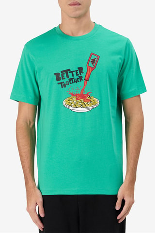 Camiseta regular - Verde