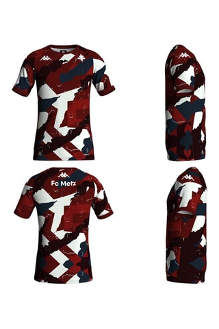 Camiseta slim fit de fútbol FC Metz - Rojo