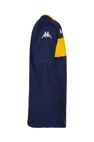 Camiseta Diago - Azul y amarillo