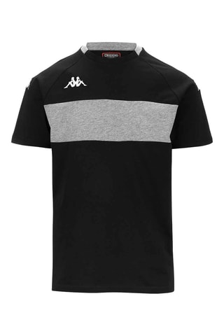 Camiseta Diago - Negro y gris