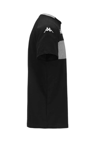 Camiseta Diago - Negro y gris