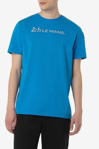 Camiseta 24 Horas de Le Mans Kama - Blanco, negro y beige