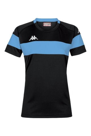 Camiseta de fútbol Dareta - Negro y azul