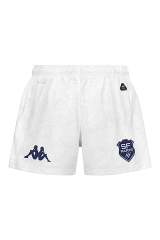Short regular fit Stade Français Paris 2024/2025 - Blanco