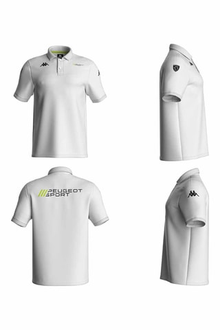 Polo regular fit Peugeot Sport - Blanco