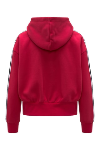 Sudadera con capucha - Rojo