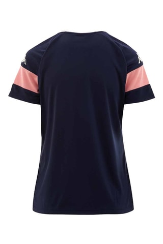 Camiseta de fútbol Dareta - Azul y rosa