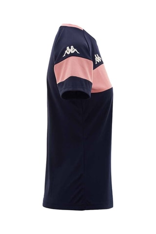 Camiseta de fútbol Dareta - Azul y rosa