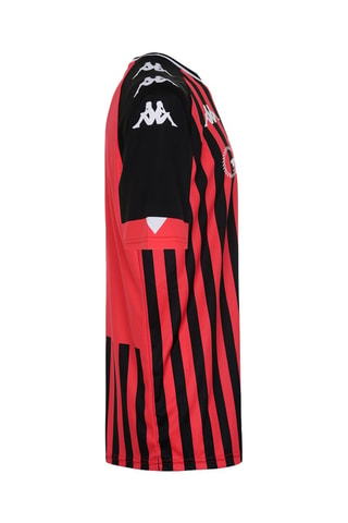 Camiseta de fútbol USMA Kombat - Blanco, negro y rojo
