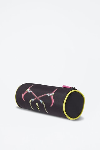 Astuccio Fortnite Skull Trooper - Nero e rosa