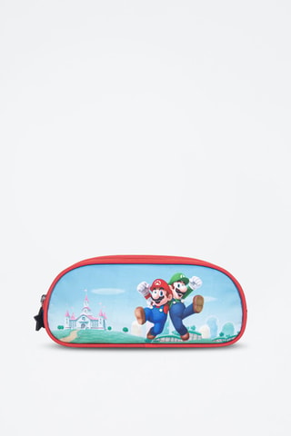 Astuccio Super Mario e Luigi - Rosso e blu