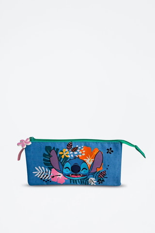 Astuccio Stitch Lilo & Stitch Disney - Blu, verde e arancione