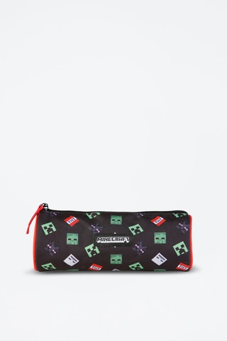 Astuccio Minecraft TNT - Nero e verde