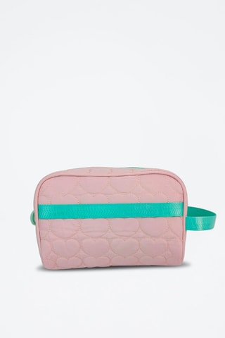 Trousse  - Verde e rosa