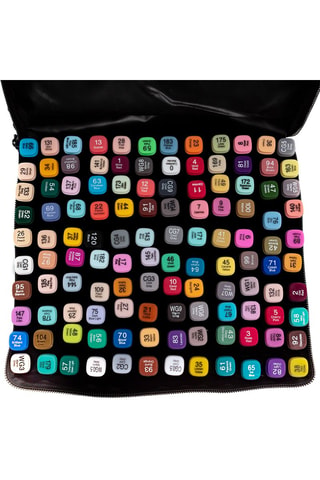 Set pennarelli - 120 pezzi - Multicolore