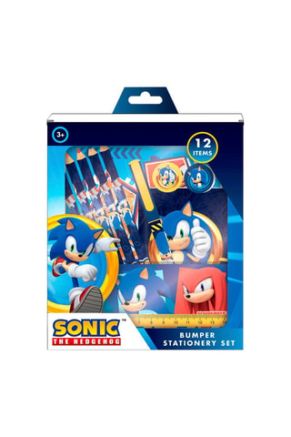 Set cancelleria Sonic - 12 pezzi