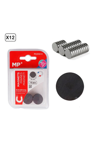 12 x 10 calamite rotonde - 20 mm