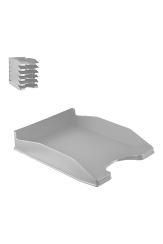 6 portadocumenti da ufficio - Grigio