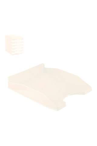6 portadocumenti da ufficio - Beige