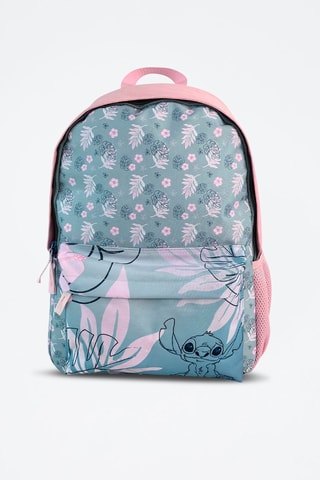 Zaino Stitch Lilo & Stitch Disney - Blu, rosa e verde