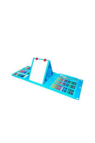 Set premium pittura e disegno - 208 pezzi - Blu