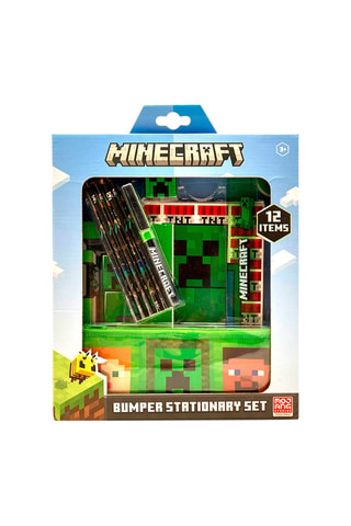 Set cancelleria Minecraft - 12 pezzi