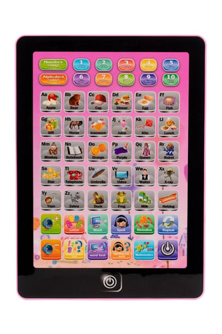 Tablet per imparare l’inglese - Rosa - Da 3 anni