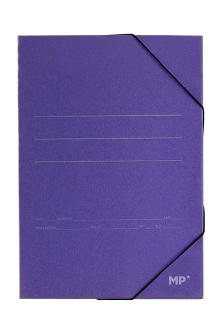 8 cartelline cartonate - Blu