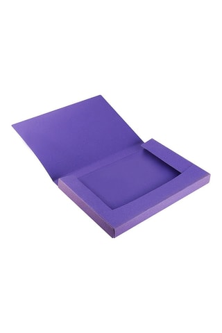 8 cartelline cartonate - Blu
