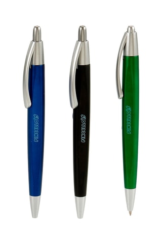 3 penne a sfera - Inchiostro blu