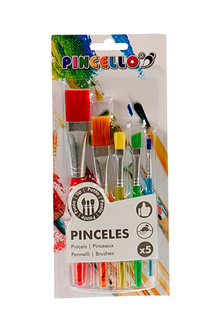 5 pennelli - Da 6 anni