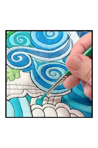 12 tubetti di pittura a per tessuti - 12 x 12 ml - Multicolore