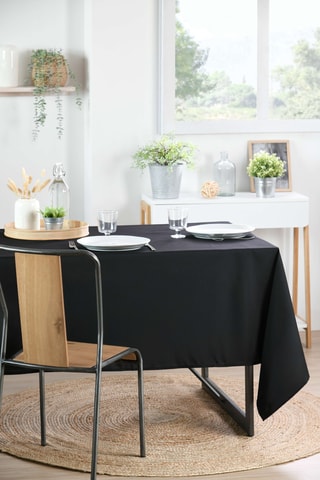 Mantel rectangular - Negro