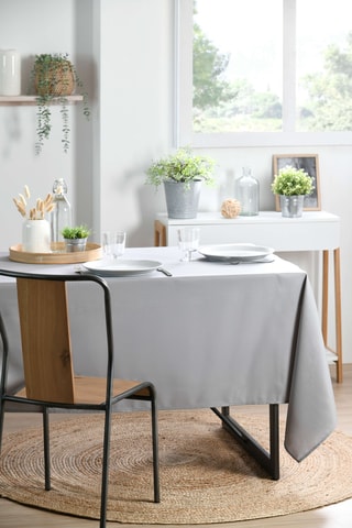 Mantel rectangular - Gris claro