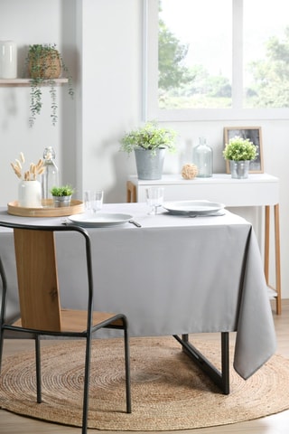 Mantel rectangular Neslon - Gris 