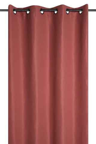 Cortina - Rojo teja - 135 x 240 cm