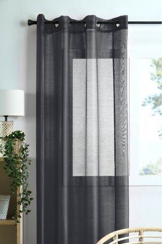 Cortina Linwood - Negro - 140 x 260 cm