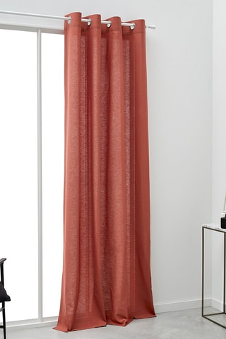 Cortina - Rojo teja - 140 x 240 cm