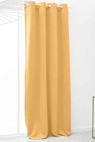 Cortina opaca Essential Ocre - 140 x 240 cm