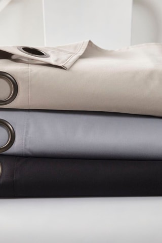 Cortina opaca Prestige - Gris - 140 x 240 cm