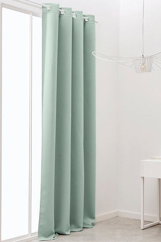 Cortina opaca Essential - Verde - 140 x 240 cm