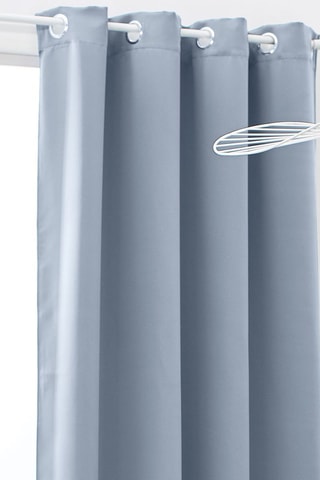 Cortina opaca Essential - Azul ­- 140 x 240 cm