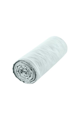 Sábana bajera de algodón 57 hilos/cm² - Menta