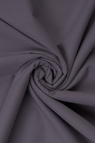 Sábana bajera de algodón reforzado 155 hilos/cm² Tonne Grise - Gris oscuro