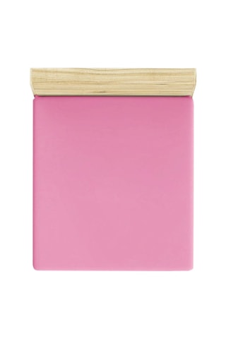 Sábana bajera de algodón reforzado 117g/m² - Rosa
