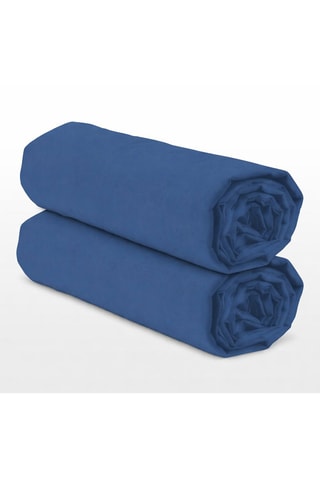 2 sábanas bajeras - Azul