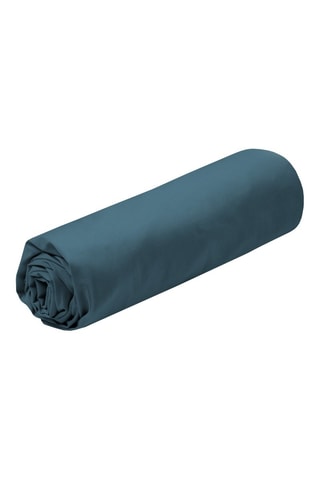 Sábana bajera Elysée - Azul petróleo