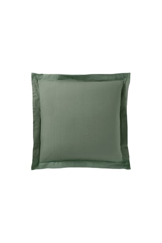 Funda de almohada de algodón 57 hilos/cm² - Verde