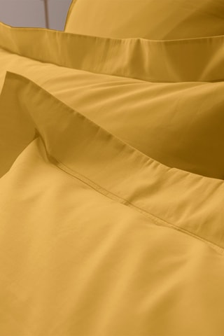 Funda de almohada de percal de algodón 80 hilos/cm² Julian - Mango